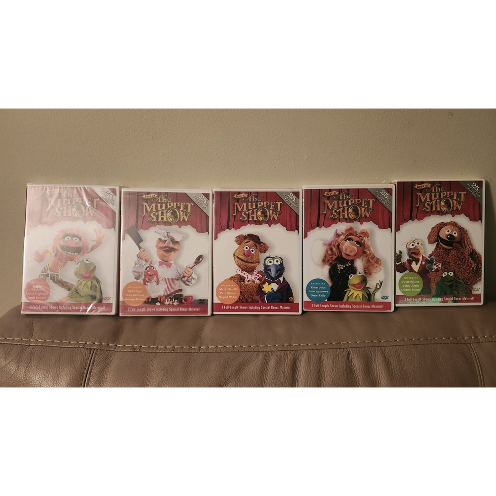 Best‎ of The Muppet Show DVD 25th Anniversary Edition 2 New 3 Used